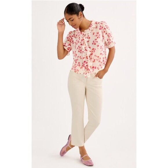 Cabi Printed Cherish Top NWT Spring 2025 Size M - Picture 2 of 4